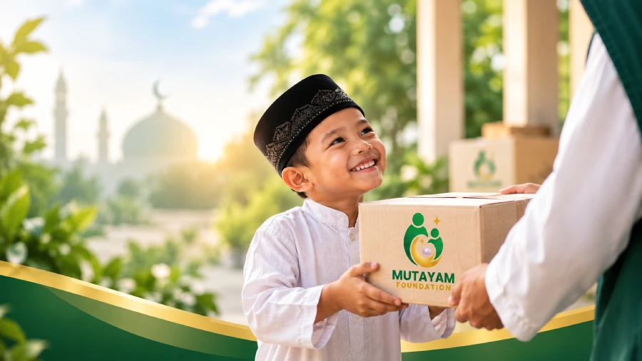 Donasi dan sedekah bersama Yayasan Mutiara Yatim Cibitung Bekasi